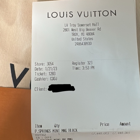 Louis Vuitton Palm Springs Mini Backpack - Picture 5 of 5